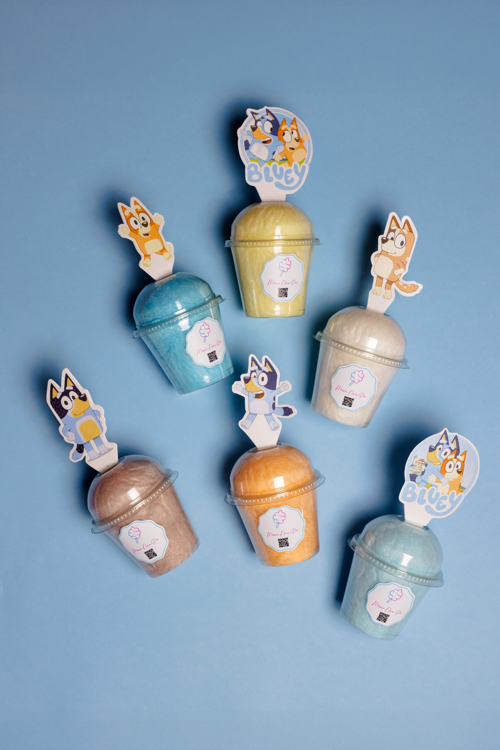 12 vnt. “Bluey” temos indelių rinkinys