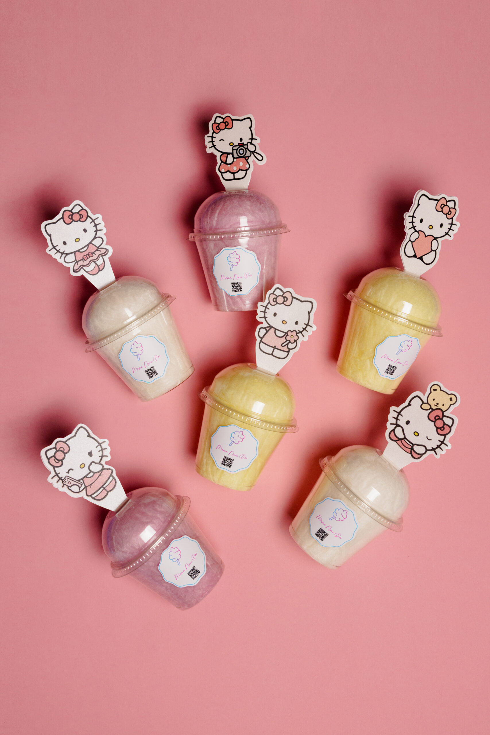 12 vnt. “Hello Kitty” temos indelių rinkinys