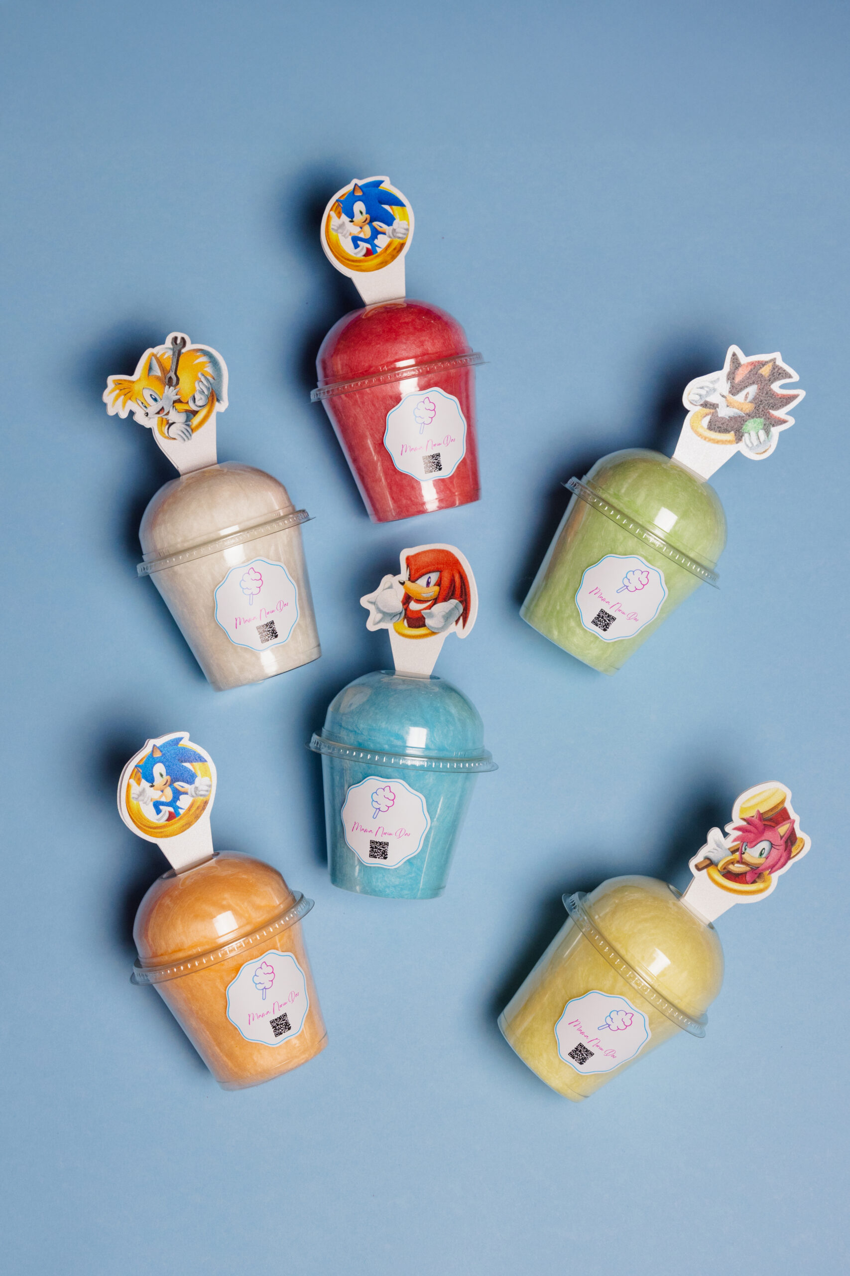 12 vnt. “Sonic” temos indelių rinkinys