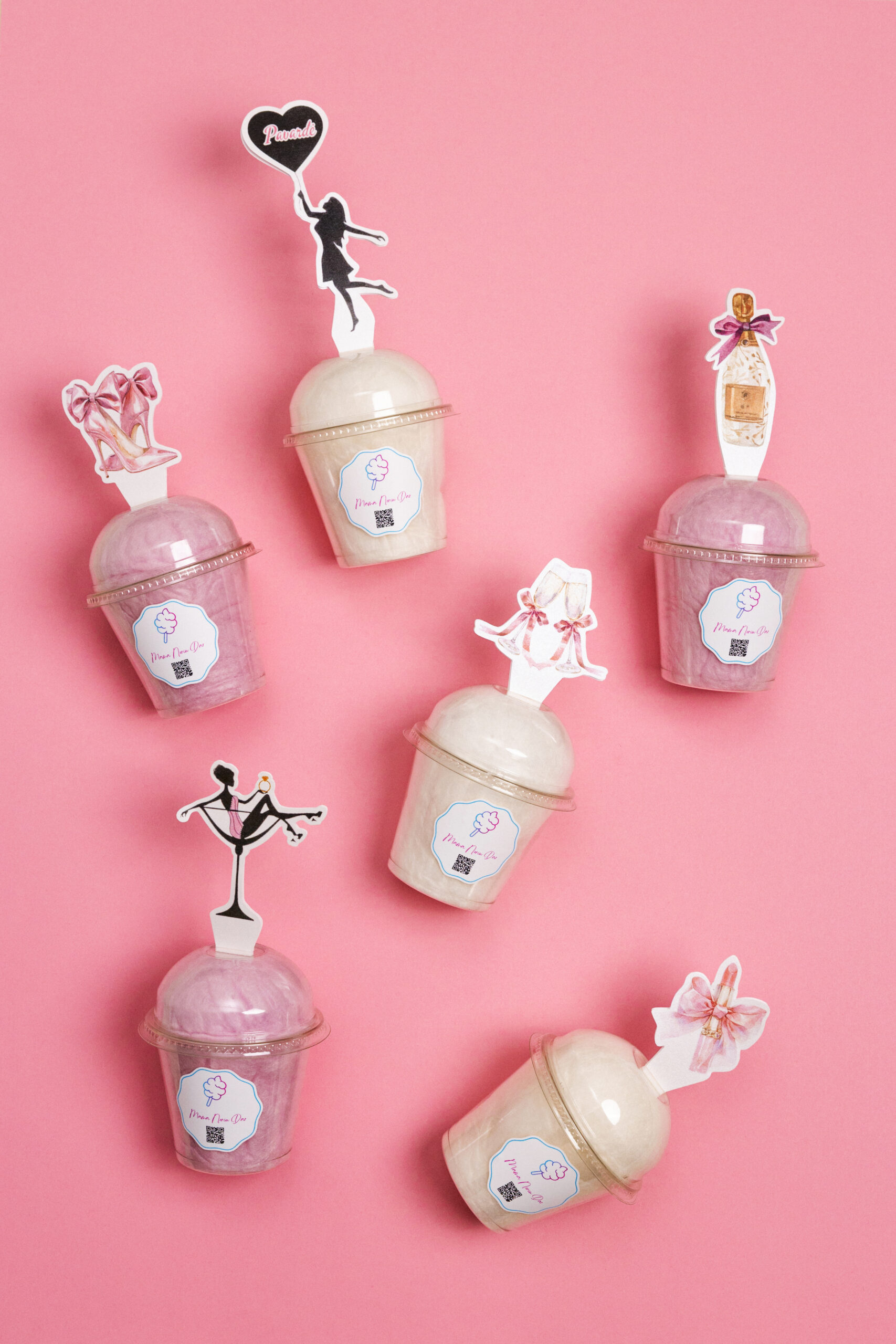 12 vnt. “Mergvakario” temos indelių rinkinys