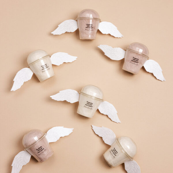 12 vnt. “Angelų” temos indelių rinkinys