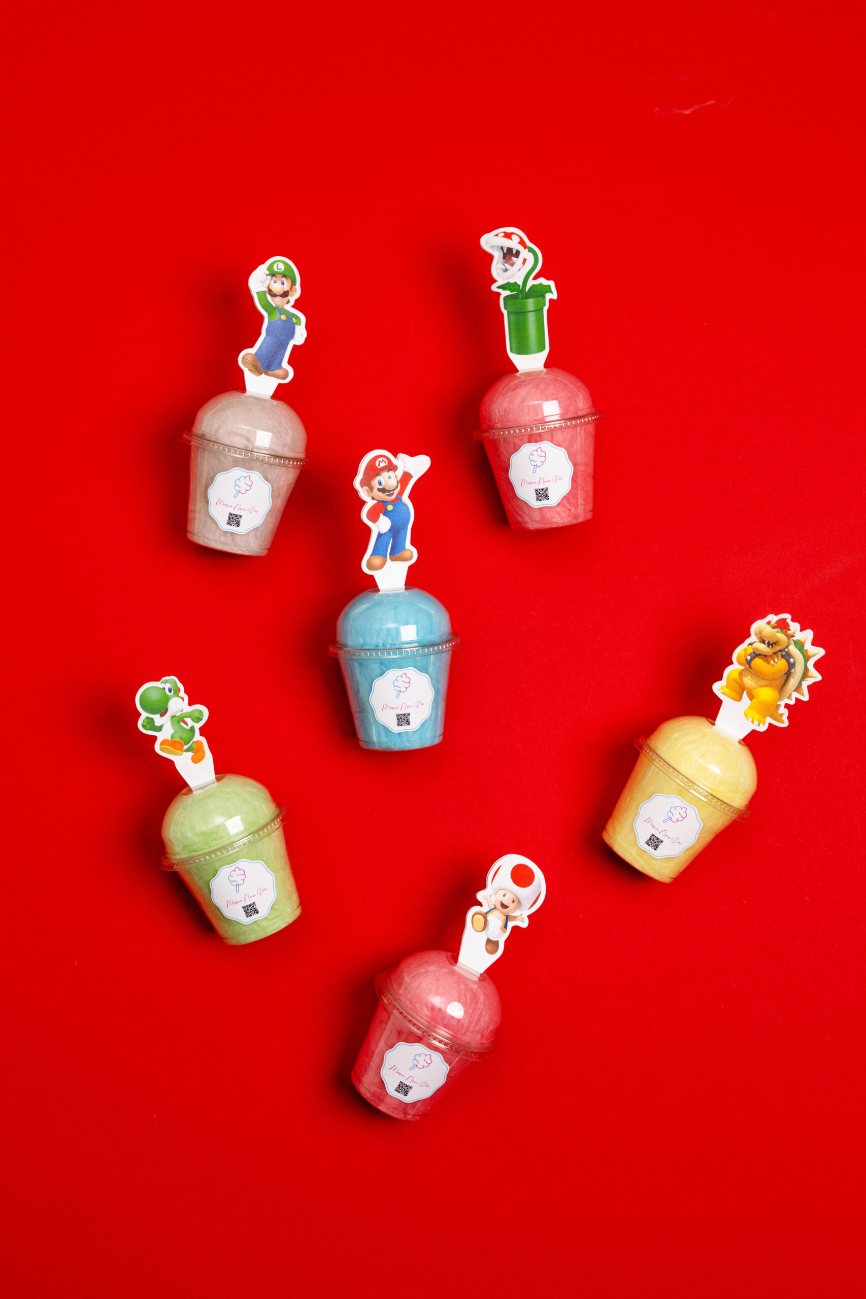 12 vnt. “Super Mario” temos indelių rinkinys